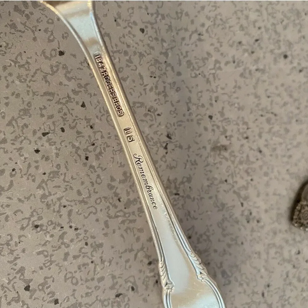 Remembrance Silverplate Flatware 4-pc Hostess Set International Silver 1948